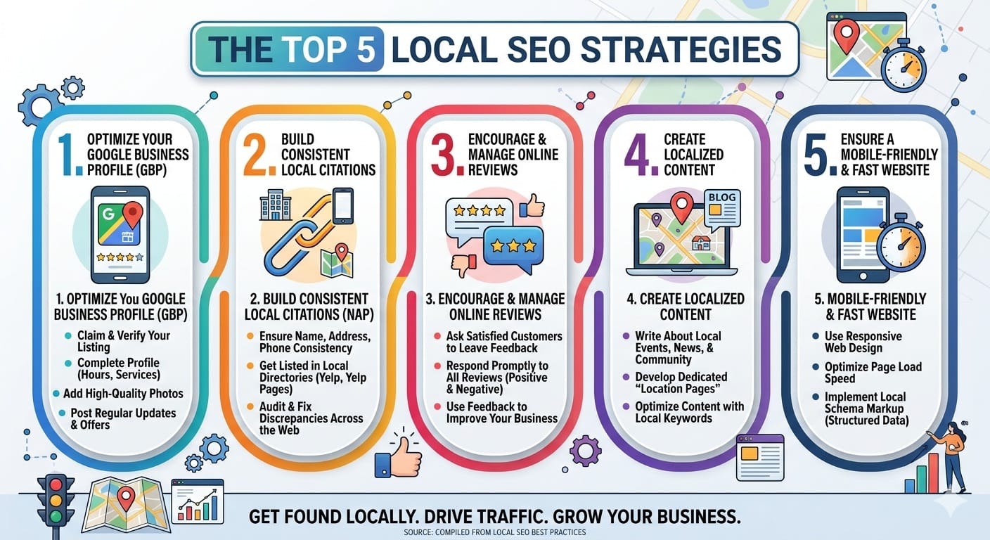 Top 5 Local SEO Strategies