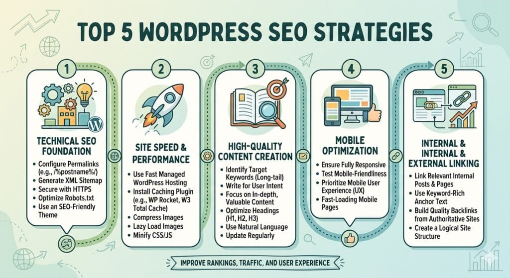 Top-5-WordPress-SEO-Strategies
